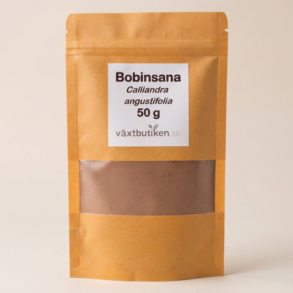 Bobinsana, Calliandra angustifolia 50 g i förpackning från Växtbutiken