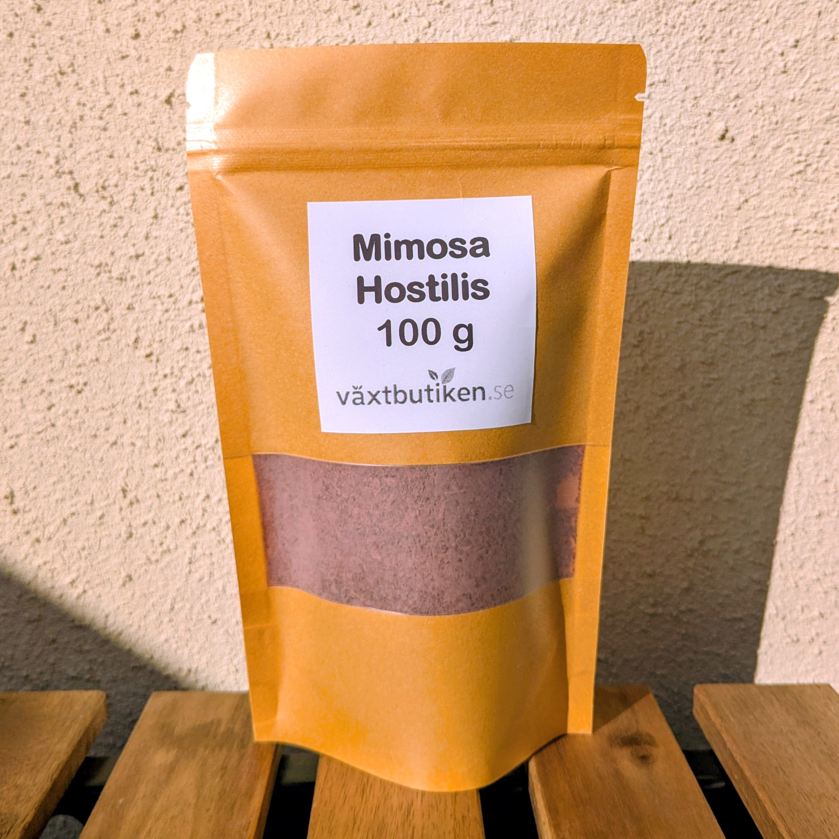 Mimosa Hostilis Rotbark - äkta förpackning, 100 g
